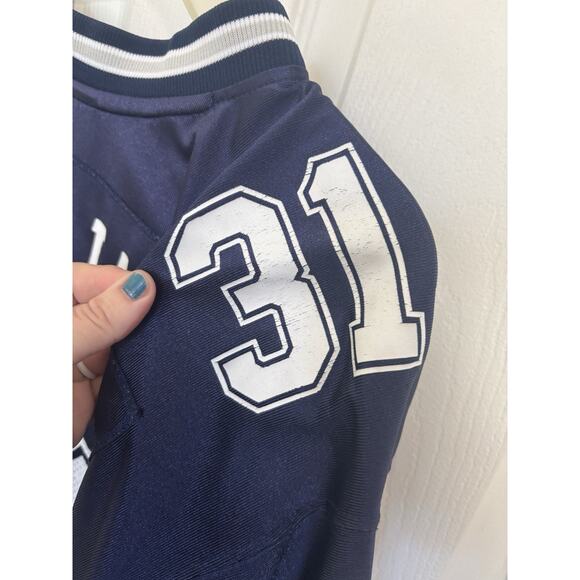 Roy Williams #31 Dallas Cowboys Reebok NFL Jersey Men’s Medium Navy Silver - Picture 10 of 11
